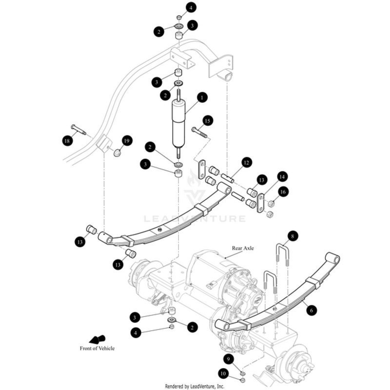 Split Steel Spacer by Arctic Cat