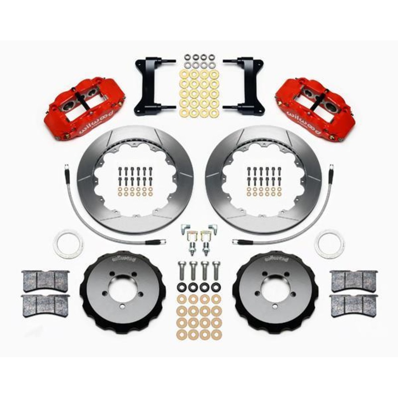 Wilwood 6R Slotted Front Big Brake Kit | 2022+ Subaru BRZ/Toyota 86 and 2013-2021 Subaru BRZ/Scion FR-S/Toyota 86 (140-12870-R)