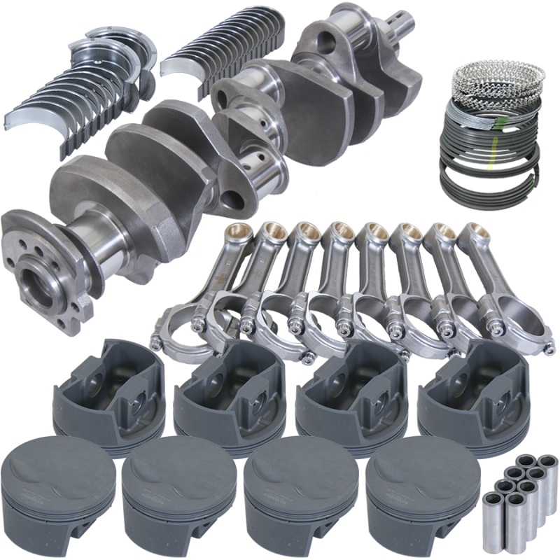 Eagle Chevy 400 3.750in Crank 5.700in I-Beam Rods -5cc Flat Top 4.125in Pistons Rotating Assembly