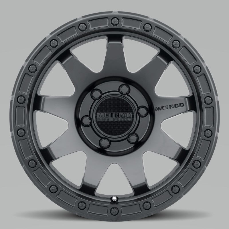 Method MR317 20×9 0mm Offset 6×5.5 106.25mm CB Matte Black Wheel