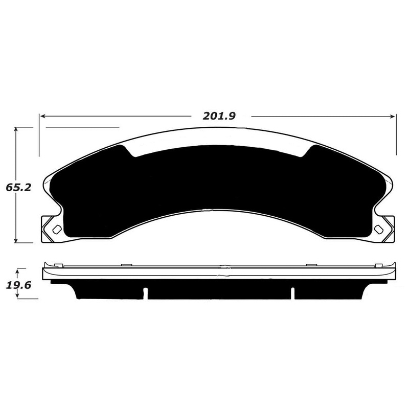 Porterfield Brake Pads for 2015 NISSAN NV1500