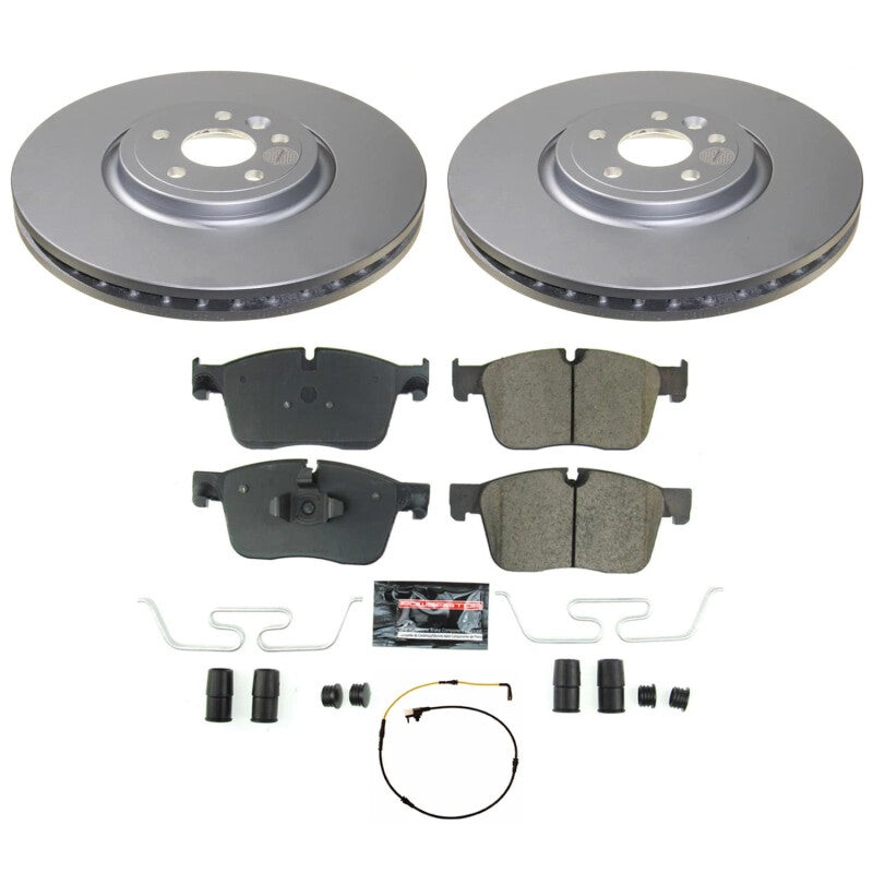 PowerStop Power Stop 17-20 Jaguar F-Pace Front Z23 Coated Brake Kit