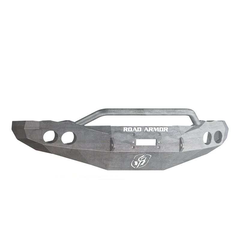 Road Armor 03-05 Dodge 2500 Stealth Front Winch Bumper w/Pre-Runner Guard – Raw