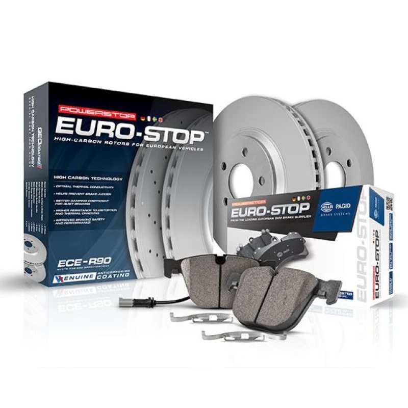 PowerStop Power Stop 11-16 Land Rover LR4 Front Euro-Stop Brake Kit