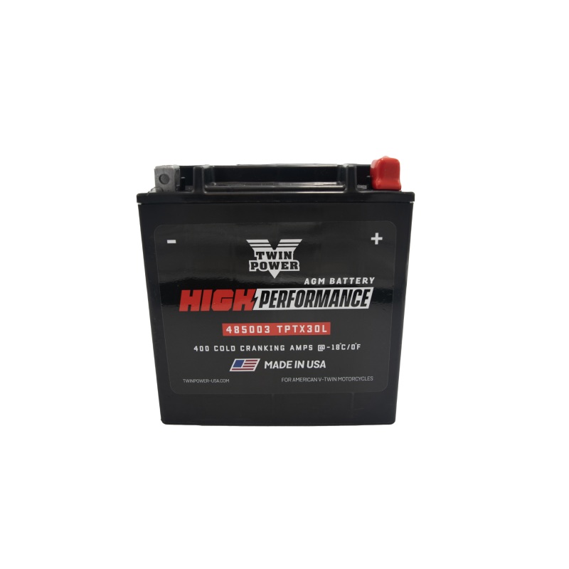 Twin Power YIX-30L High Performance Battery Replaces H-D 66010-97A Made in USA