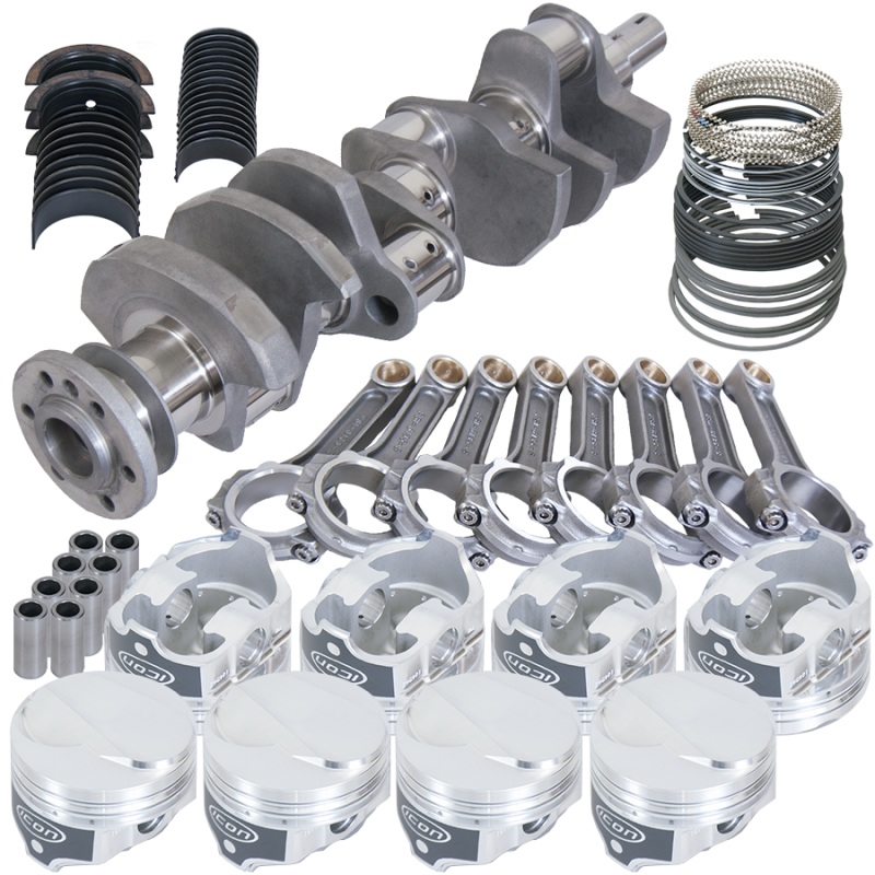 Eagle Chevy 454 4.000in Crank 6.135in I-Beam Rods 18cc Dome 4.350in Pistons Rotating Assembly