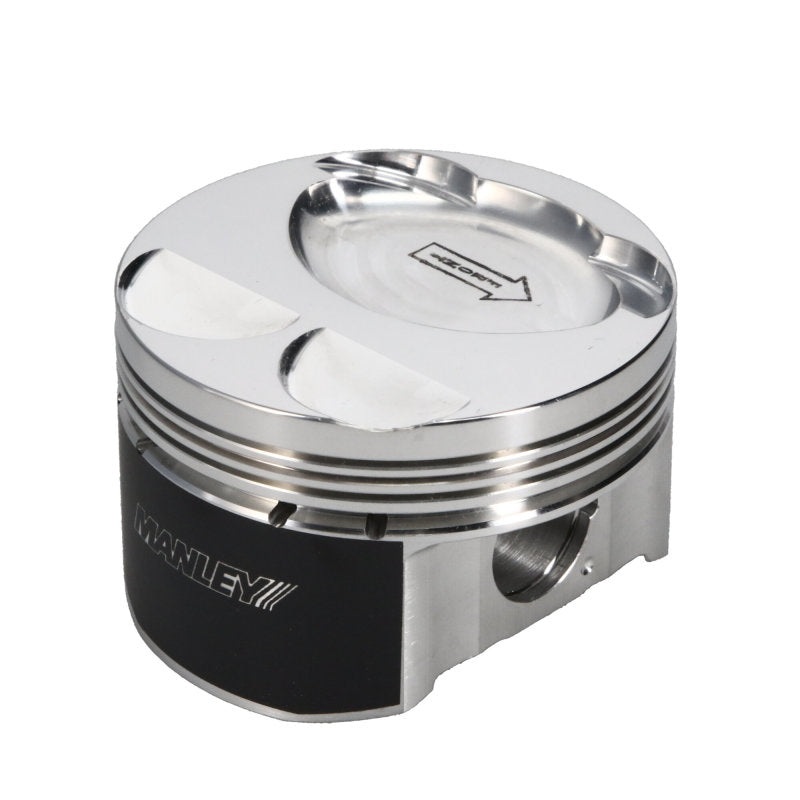 Manley MazdaSpeed 3 MZR 2.3L 87.75mm Bore -13.3cc Dome 9.5:1 CR  Pistons w/ Rings – Set of 4
