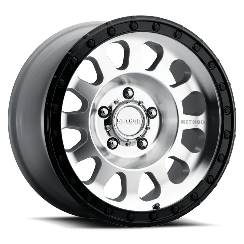 Method Race Wheels MR315 18″ 6×135 Machined w/ Gloss Black Lip