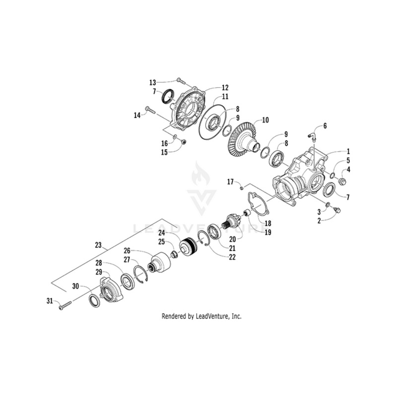 Washer,Drain Plug By Arctic Cat