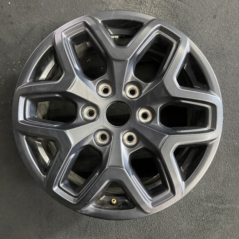 18″ RANGER 23 18×8 aluminum 6 spoke black open spoke Original OEM Wheel Rim