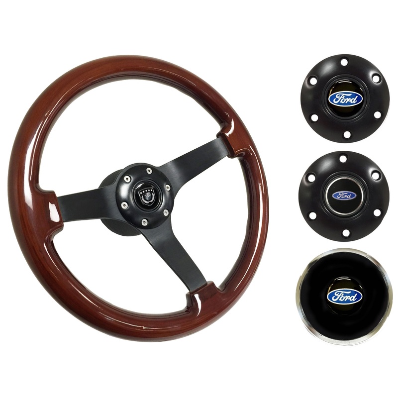 1970-79 Ford Ranchero Steering Wheel Kit | Mahogany Wood | ST3082