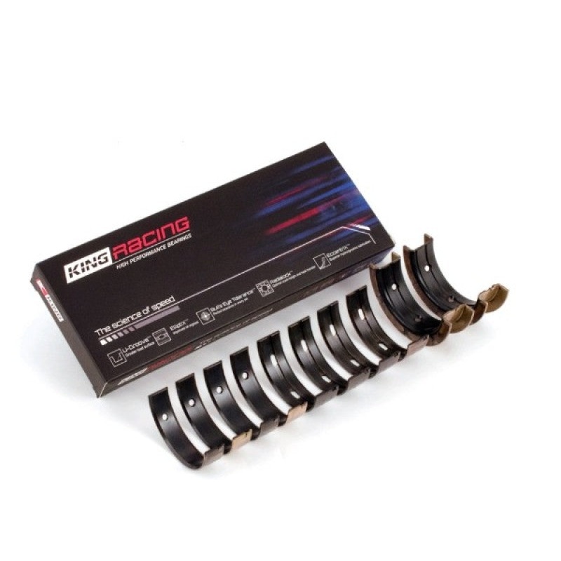 King Mitsubishi 4G63/4G64 7 Bolt 2nd Gen DSM and EVO I-IV | Size 0.25mm Performance Main Bearing Set