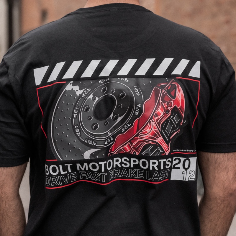 BOLT Shirt – Drive Fast Brake Last