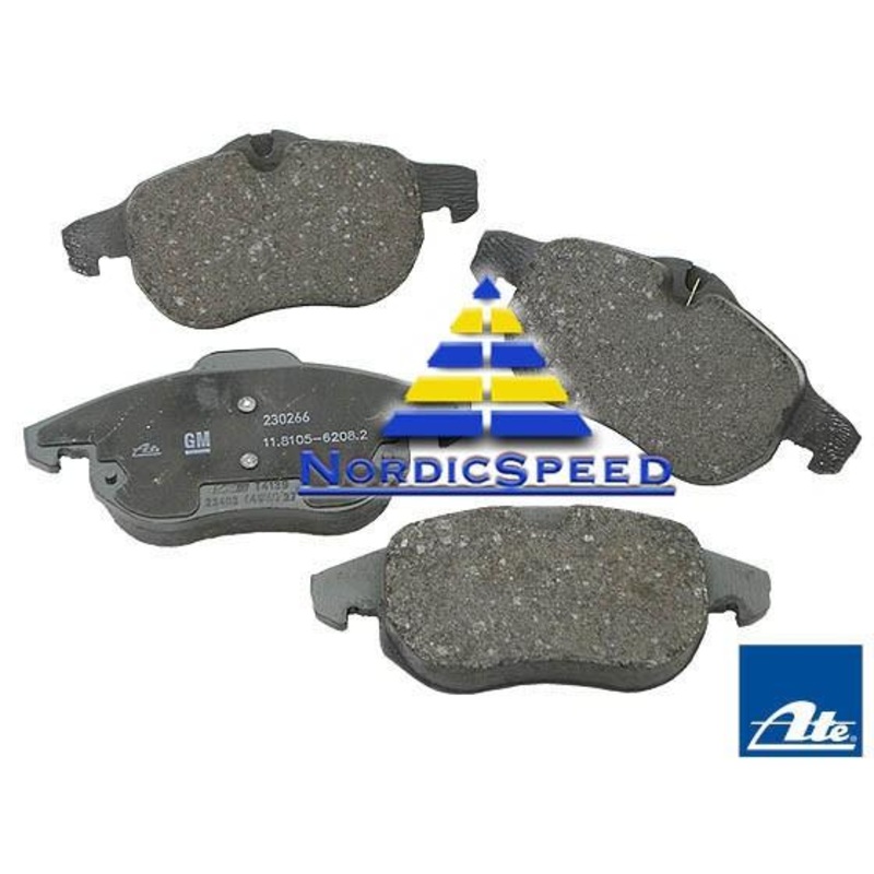 Front Brake Pad Kit (285/302mm) Genuine SAAB