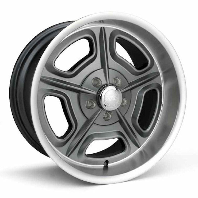 Race Star 32 Mirage 17×6 5×4.75bc 3.50bs Metallic Gray w/ Machined Lip Wheel
