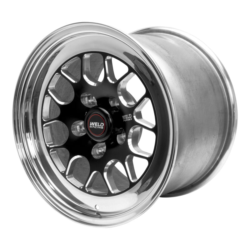 Weld S77 15×9 / 5×4.5 BP / 7.5in. BS Black Wheel (Low Pad) – Non-Beadlock