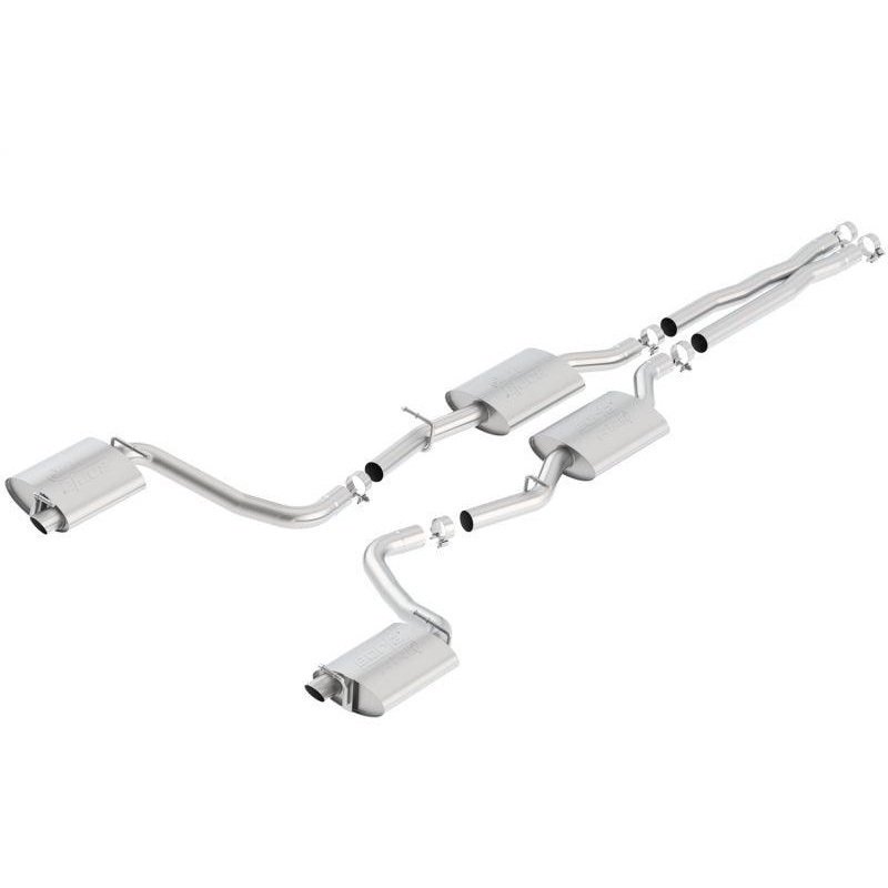 Borla 15-23 Dodge Charger R/T 5.7L No Tip Use Factory Valence Single Split Rear Exit ATAK Exhaust