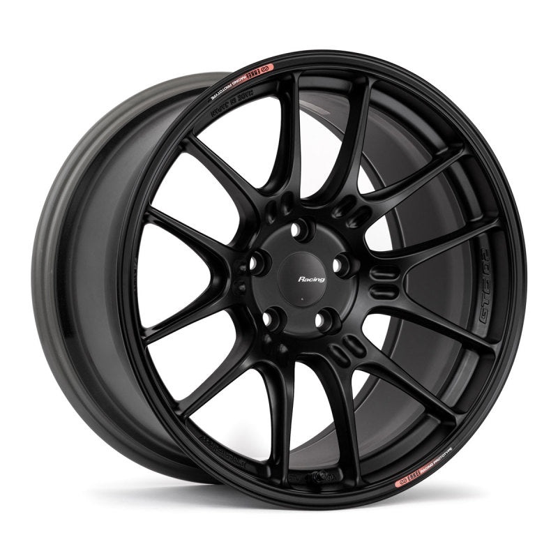 ENKEI GTC02 Wheel – 18×8.0 +35 | 5×114.3 | Matte Black
