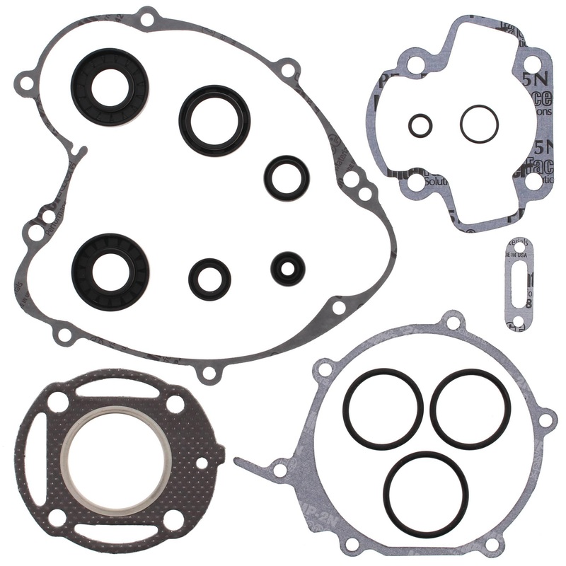 Vertex 811402 Gaskets 83-85 Kawasaki KX80 Complete Gasket Kit w/ Oil Seals