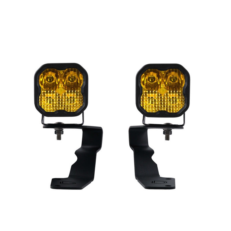 Diode Dynamics 15-21 WRX/STi Pro SS3 LED Ditch Light Kit – Yellow Combo