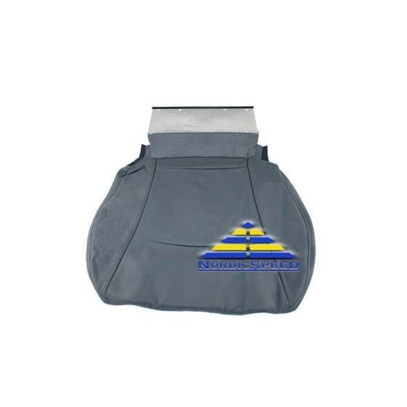 Leather Seat Cover K02/K03 Grey Front RH Passenger Side Bottom OEM SAAB