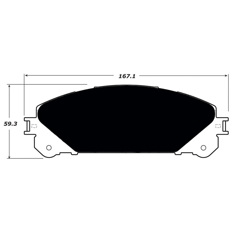 Porterfield Brake Pads for 2012 LEXUS RX 400H Hybrid
