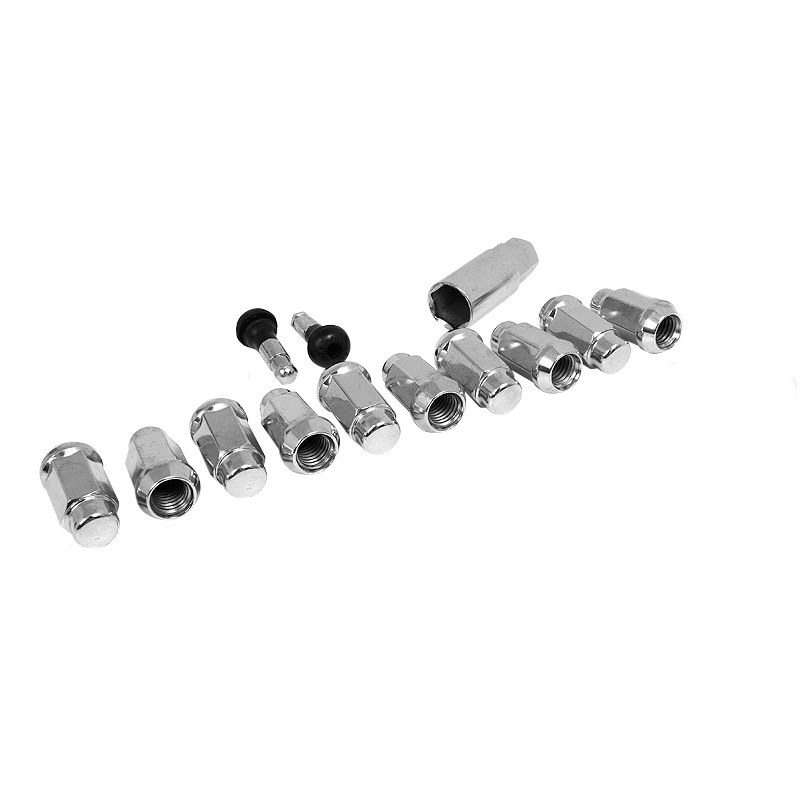 Race Star 1/2in Closed Acorn Lug – Set of 10 w/ Spline Head | 603-1435-10