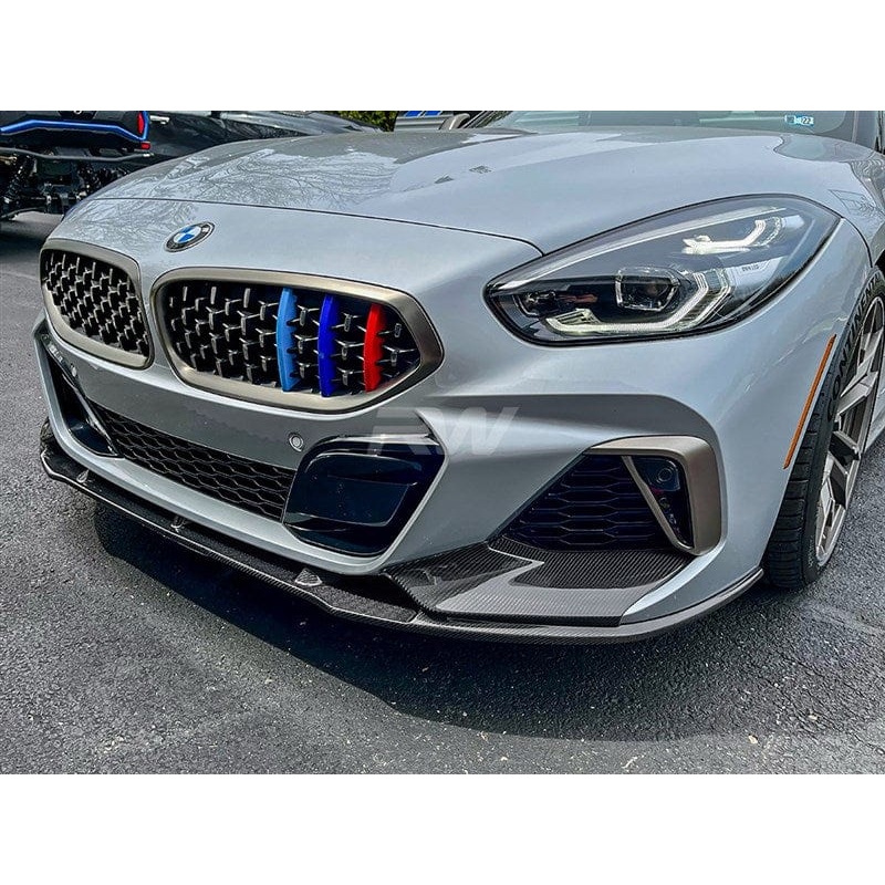 RW Carbon Carbon Fiber Front Splitters – BMW / G29 / Z4