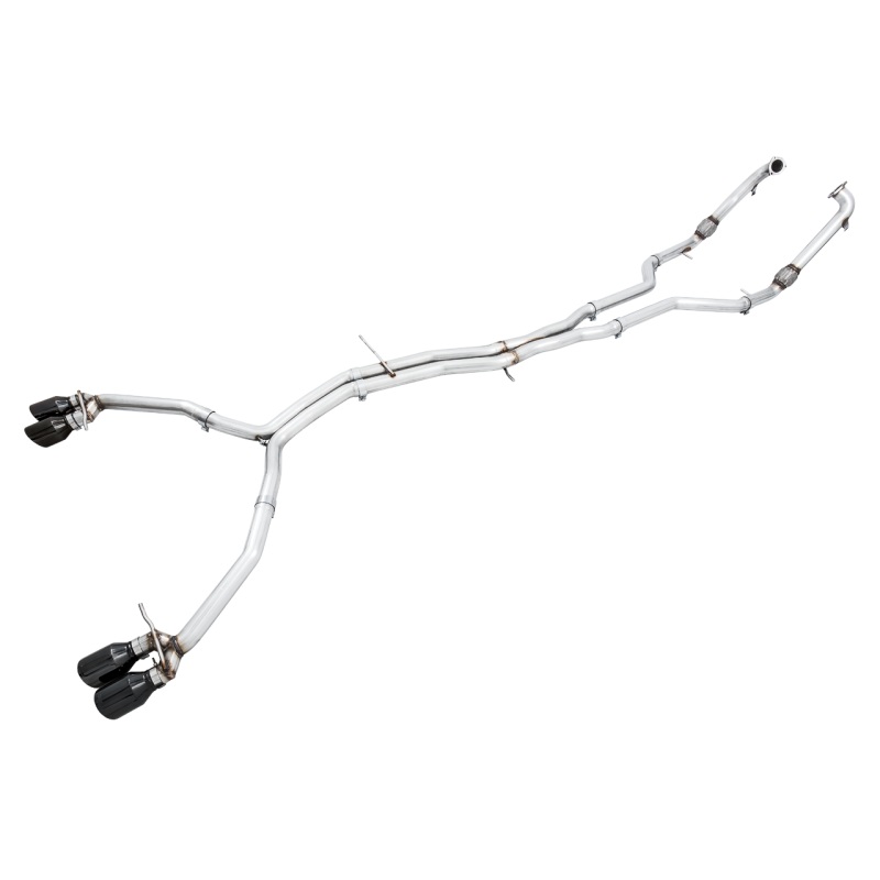 AWE Tuning Audi B9 S5 Sportback Track Edition Exhaust – Non-Resonated (Black 102mm Tips)