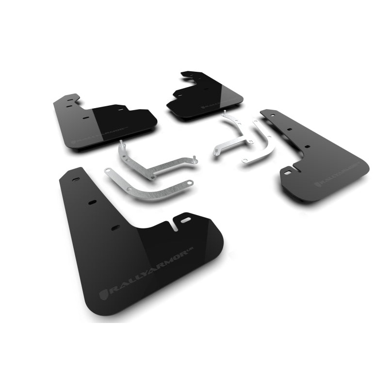 Rally Armor 2024 Subaru Impreza Black UR Mud Flap w/ Grey Logo