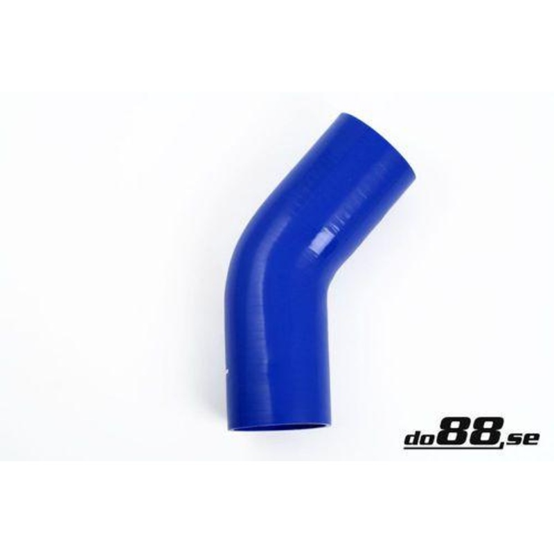 Silicone Hose Blue 45 degree 3,75” (95mm)