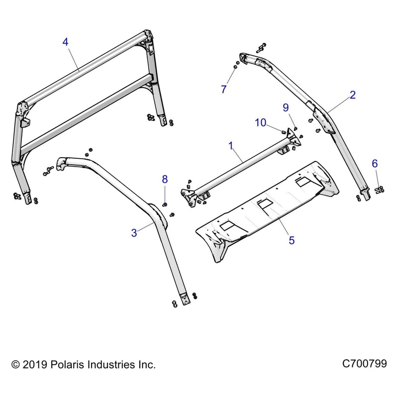 Visor Panel Kit by Polaris