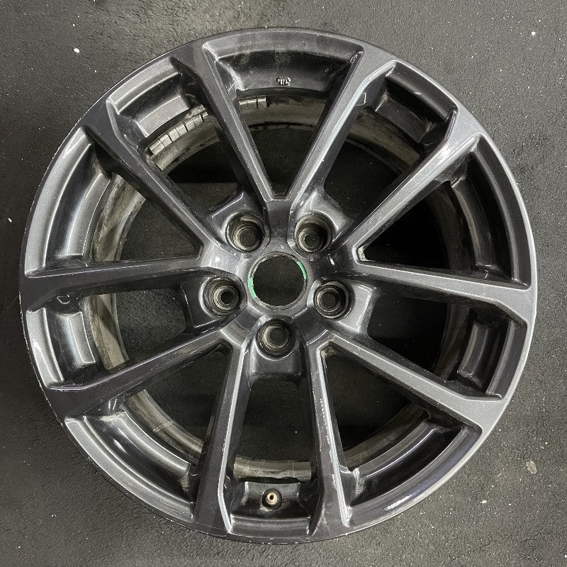 18″ WRX 18 18×8.5 alloy 5 V spoke gunmetal Original OEM Wheel Rim