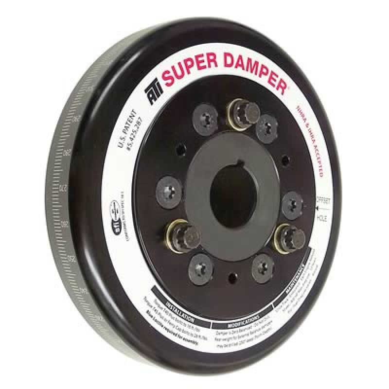 ATI Damper – 7.074in – Steel – Chevy SB/90 Deg V6 – Blower & BBC Seal – 6 Bolt – Dual Key – 3 Ring