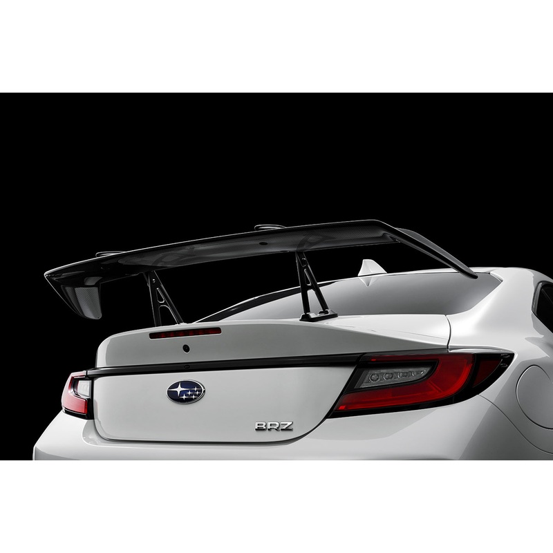 JDMuscle 22+ BRZ/GR86 STI Style Carbon Fiber Swan Neck Wing