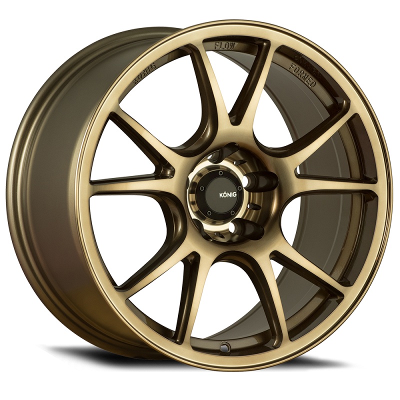 Konig Freeform 18×8.5 5×100 ET44 Radium Bronze