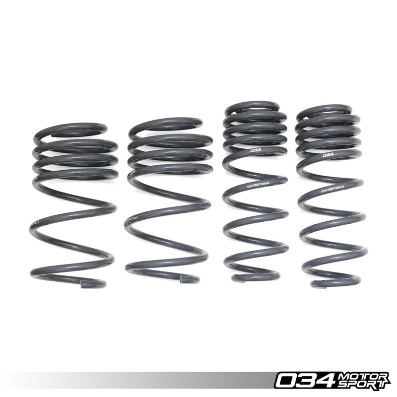 034Motorsport Dynamic+ Lowering Springs (Mk7-Mk7.5 Golf R)