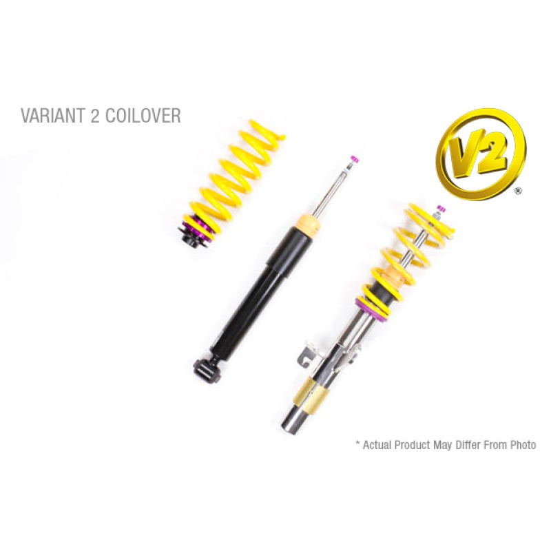 KW Coilover Kit V2 Audi A3 Quattro (8P) all engines w/ electronic dampening control