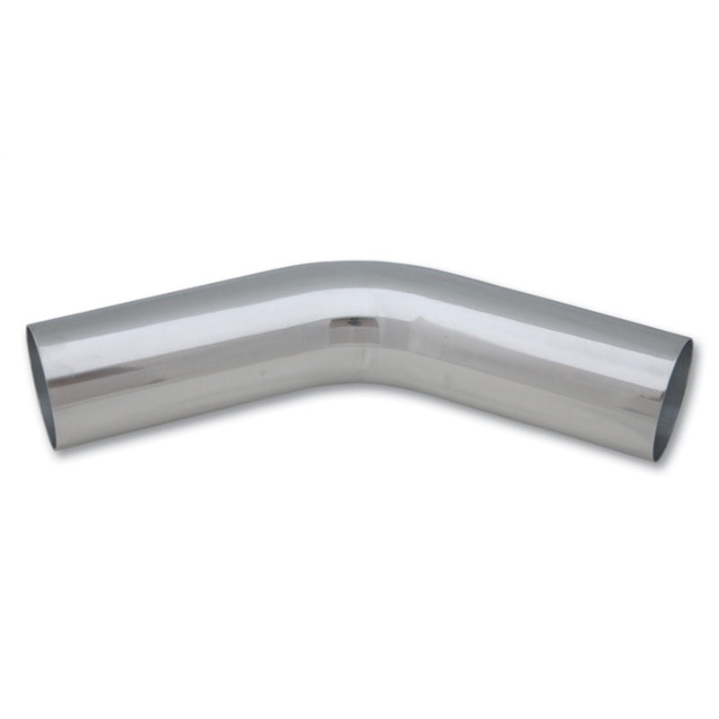 Vibrant 4.5in OD T6061 Aluminum Mandrel Bend 45 Degree – Polished