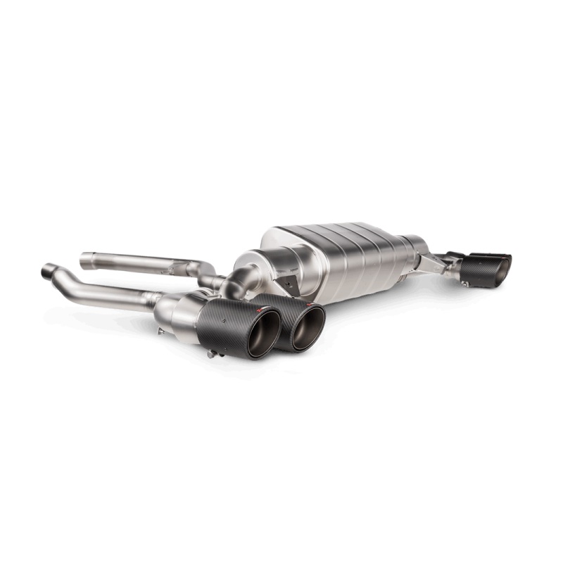 Akrapovic 20-22 BMW M340i (G20, G21) Slip-On Line (Titanium) (Requires BMW Part #18308686640)
