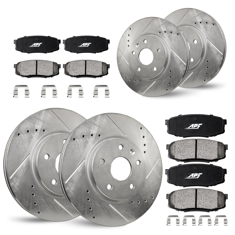 APF Full Brake Kit Rotors and Pads for INFINITI Q70 2014-2019