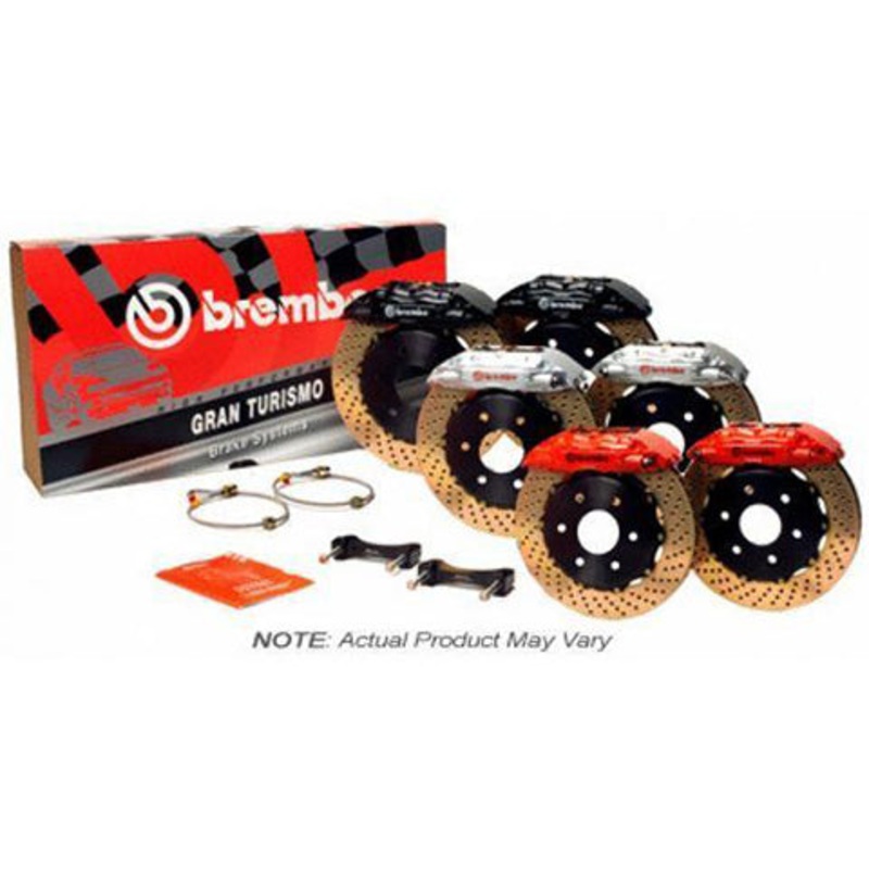 Brembo 2 Piston Slotted Rear Big Brake Kit | 2022 Subaru BRZ/Toyota 86 and 2013-2021 Subaru BRZ/Scion FR-S/Toyota 86 (2E5.5003A)