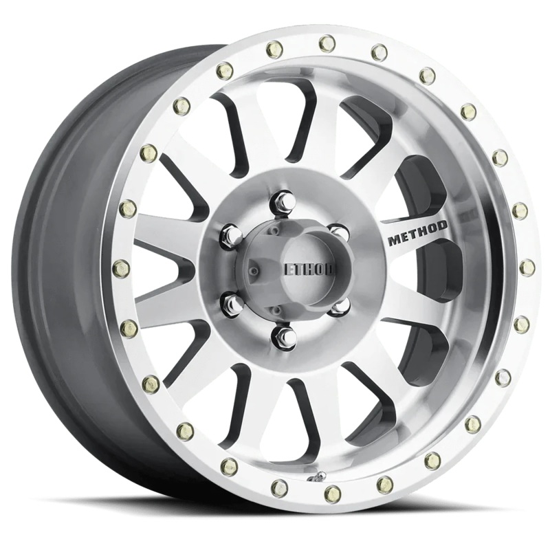 Method Race Wheels MR304 20″ 5×139.7 Machined Clear Coat