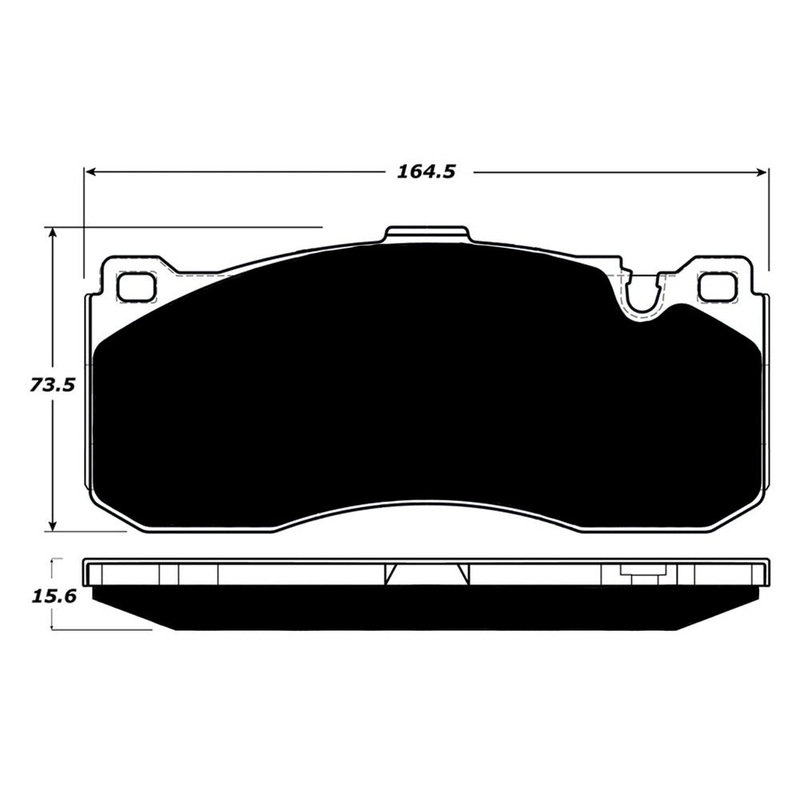 Porterfield Brake Pads for 2008 BMW 135i