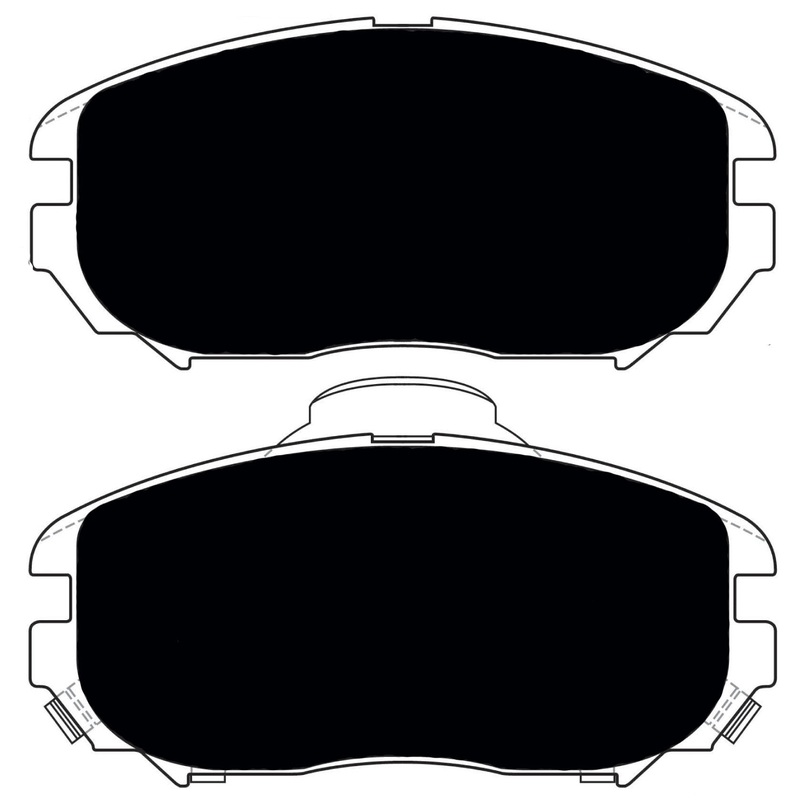 Porterfield Brake Pads for 2016 CADILLAC ELR
