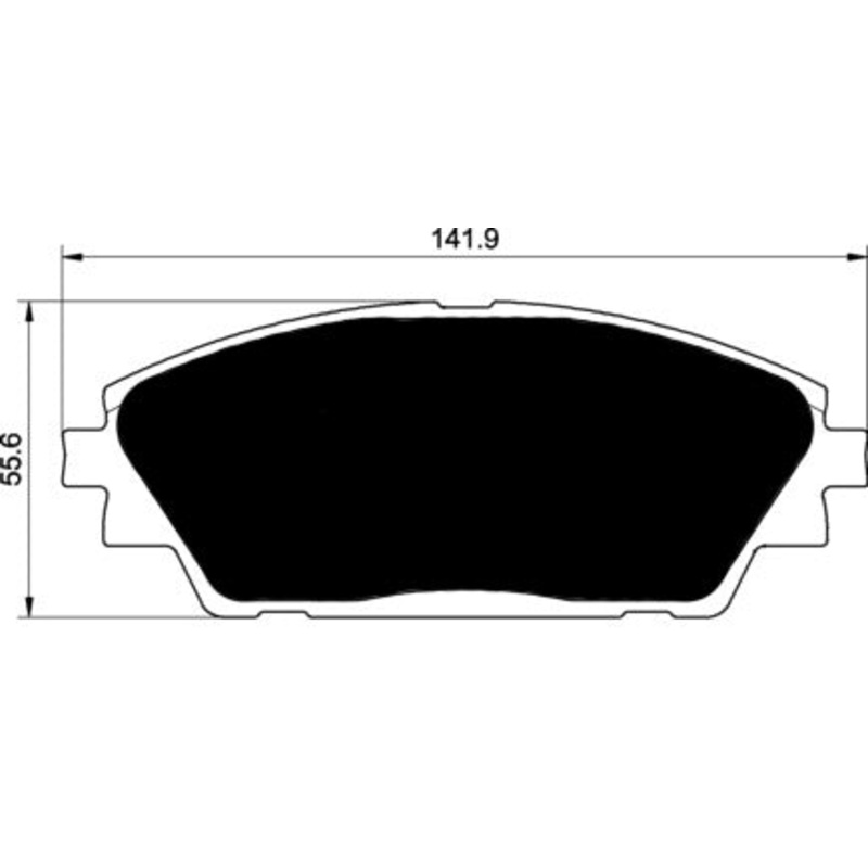 Porterfield Brake Pads for 2016 MAZDA 3 (JAPAN BUILD)