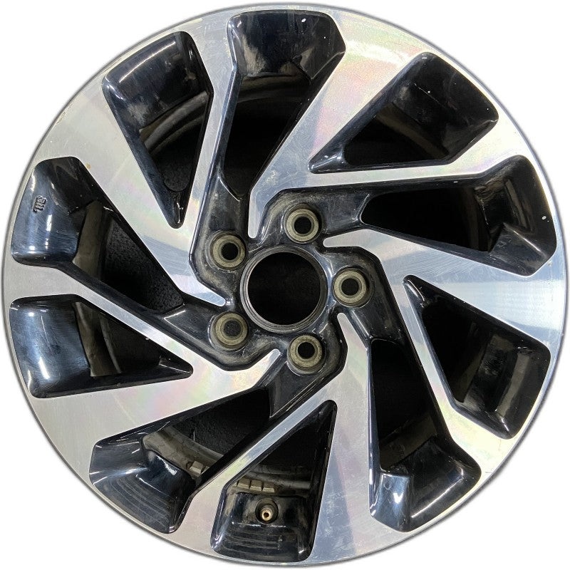 16″ CIVIC 16 16×7 alloy black inlay Cpe Original OEM Wheel Rim