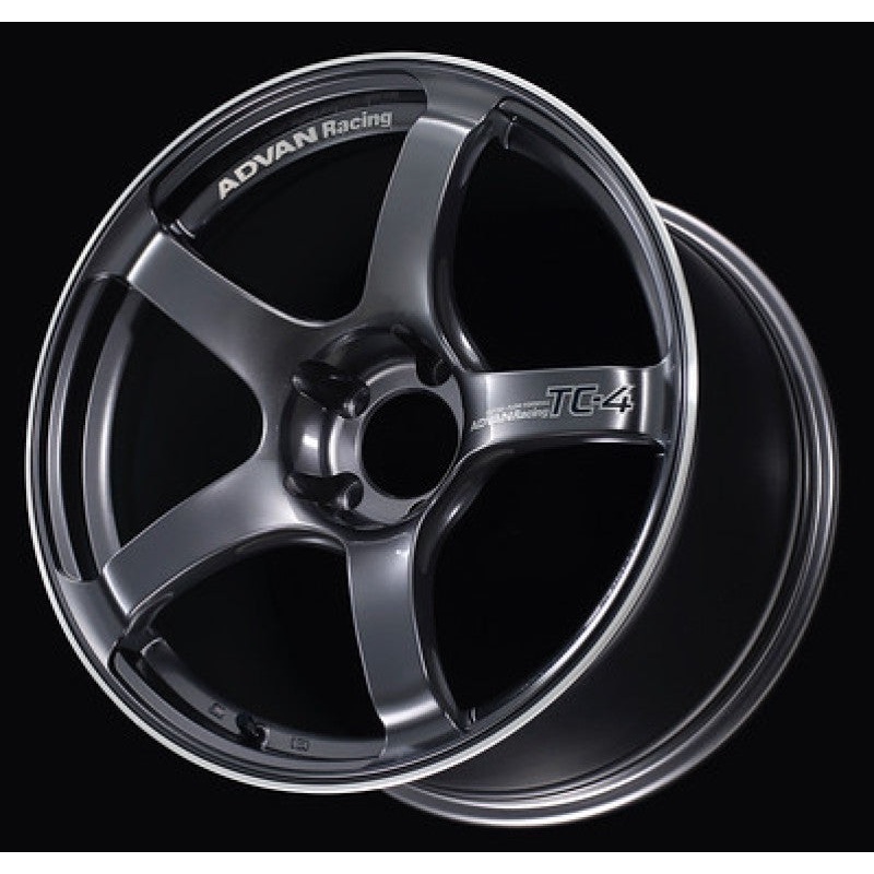 Advan TC4 17×7.5 +35 4-100 Racing Gunmetallic & Ring Wheel