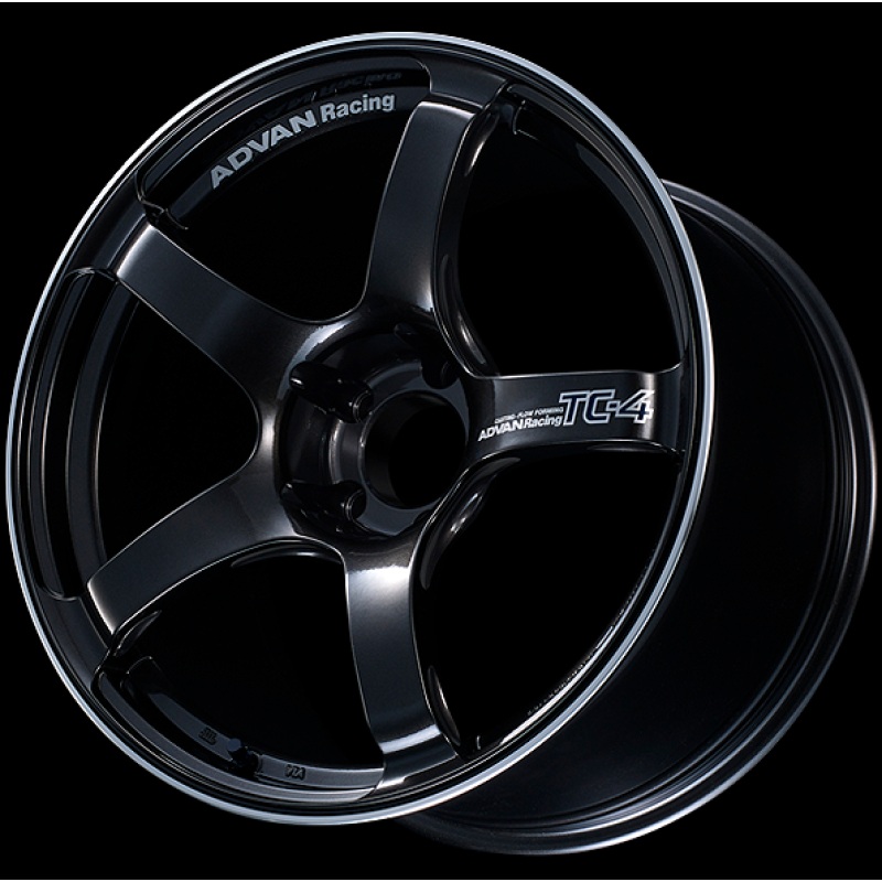 Advan TC4 17×8.0 +54 5-114.3 Racing Gunmetallic Ring Wheel