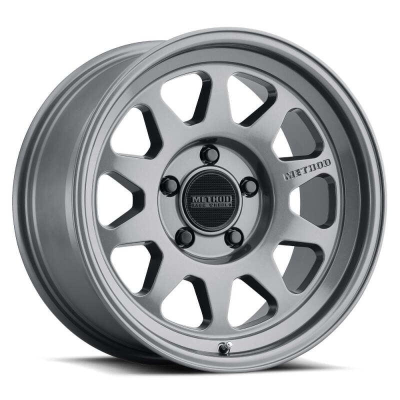 Method MR316 17×8 25mm Offset 5×150 110.50mm CB Gloss Titanium Wheel